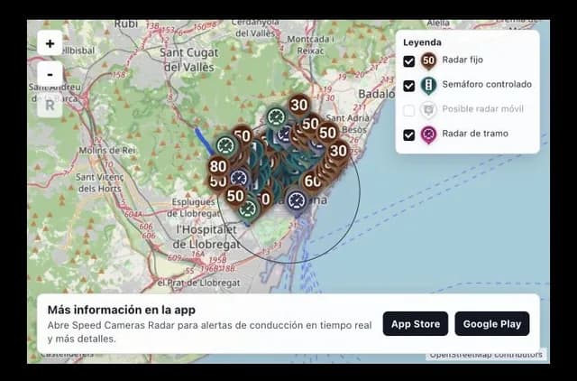 Speed Cameras Radar screenshot