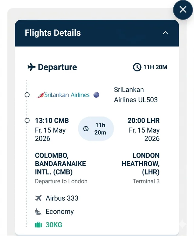World Airfares screenshot