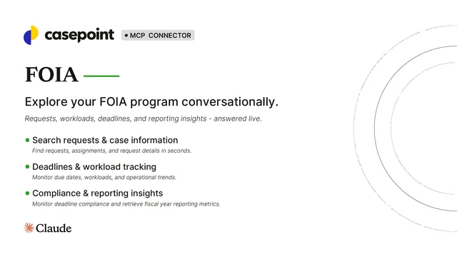 Casepoint Gov screenshot