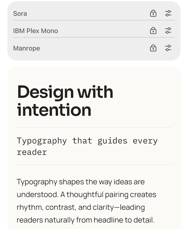 Font Pairing: Design & Brands screenshot