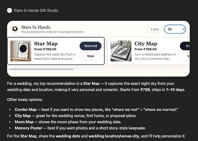 Stars In Hands Gift Studio screenshot
