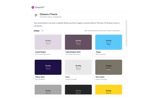 Agentic Slides by SlidesGPT screenshot