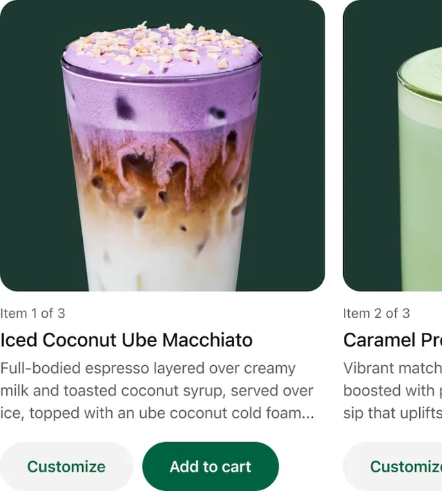 Starbucks screenshot