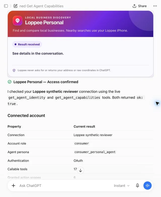 Loppee Personal screenshot