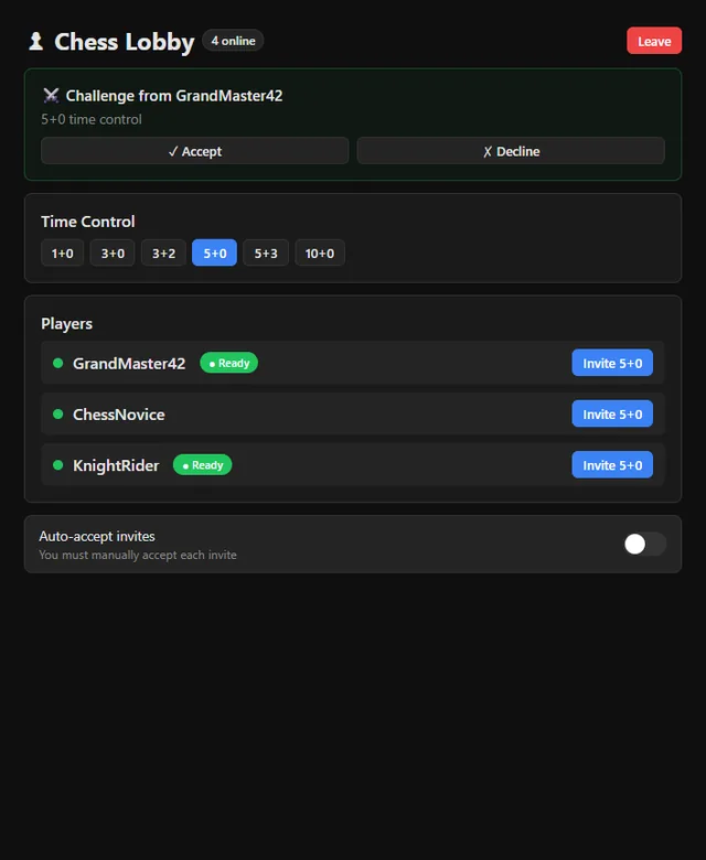 Chess by Max Health screenshot