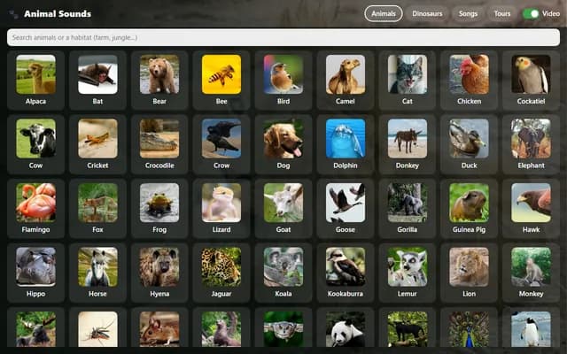 Animal Sounds screenshot