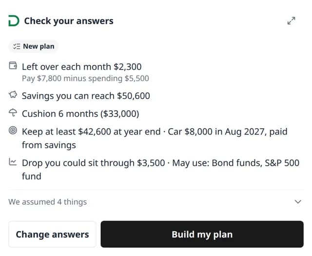 DIVID Savings & Investment Planner screenshot