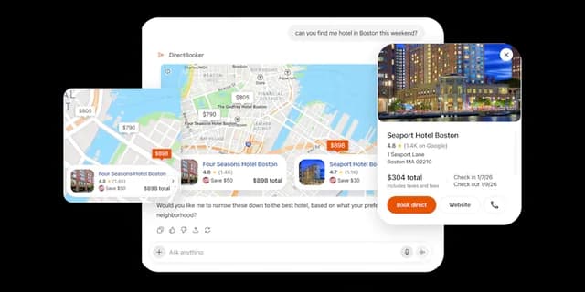 DirectBooker screenshot