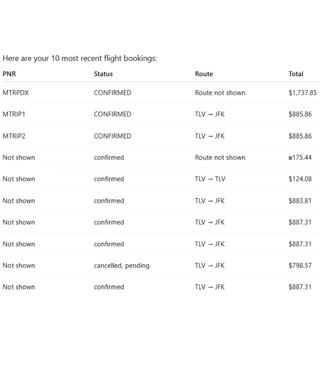 Adin Flights screenshot