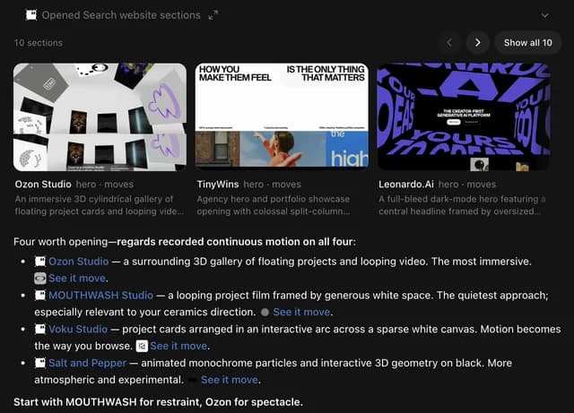 regards.design screenshot