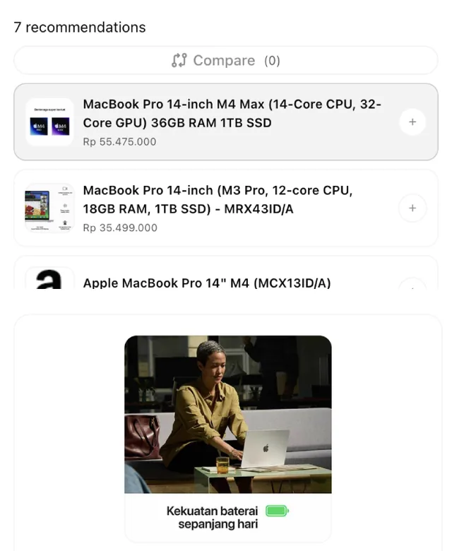 eesel Shopping Assistant screenshot