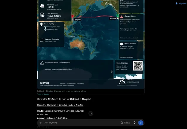 NoMap Router screenshot
