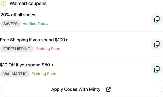Minty AI Cashback & Coupons screenshot
