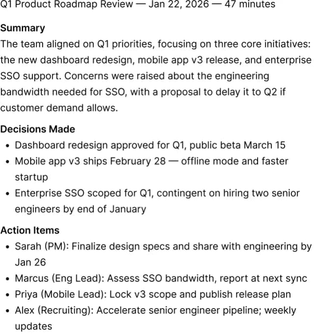 Transkriptor screenshot