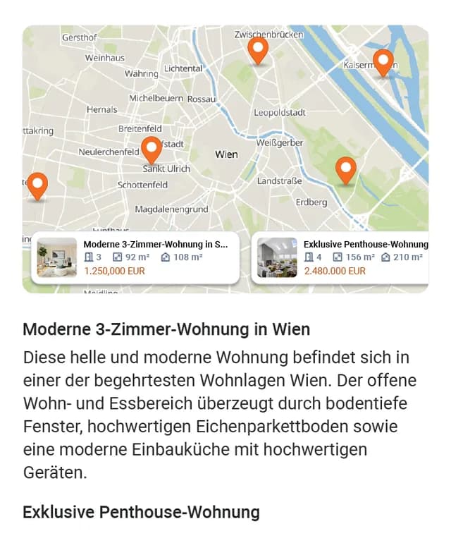 Kostner Immobilien screenshot