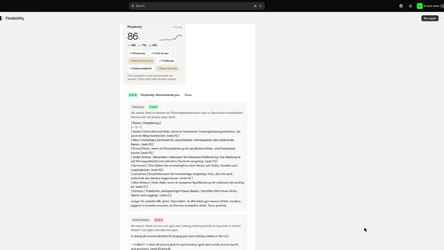 Human Forward Findability screenshot