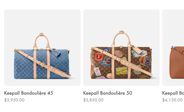 Louis Vuitton screenshot