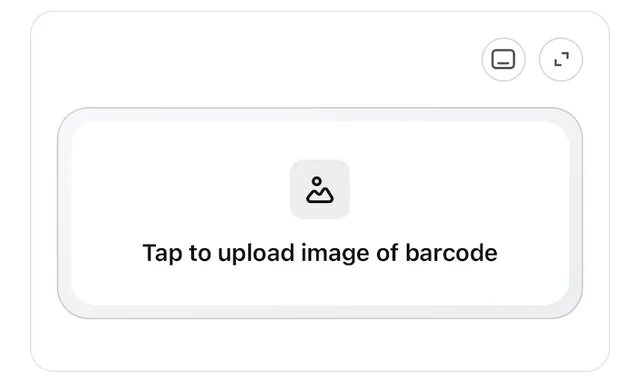 AnyBarcodeScanner screenshot