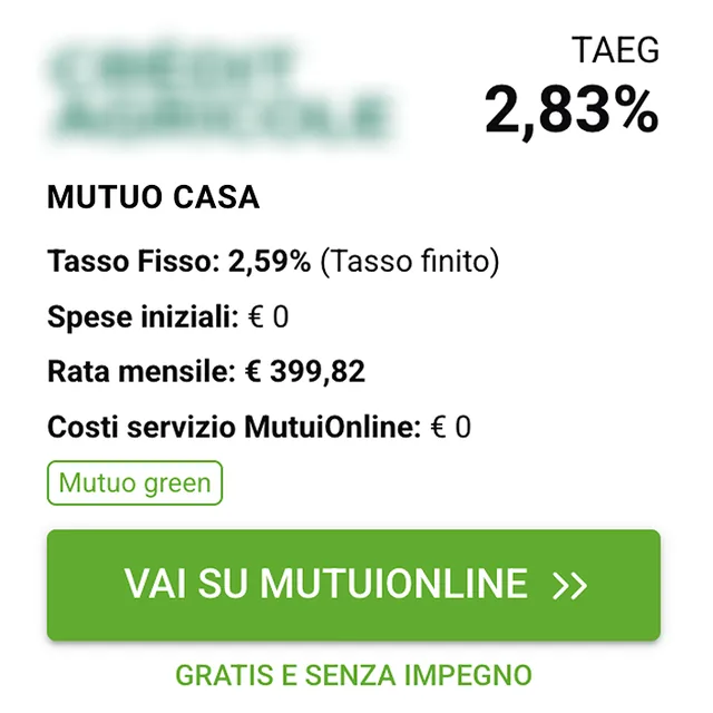 MutuiOnline.it screenshot