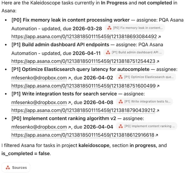 Dropbox Dash screenshot