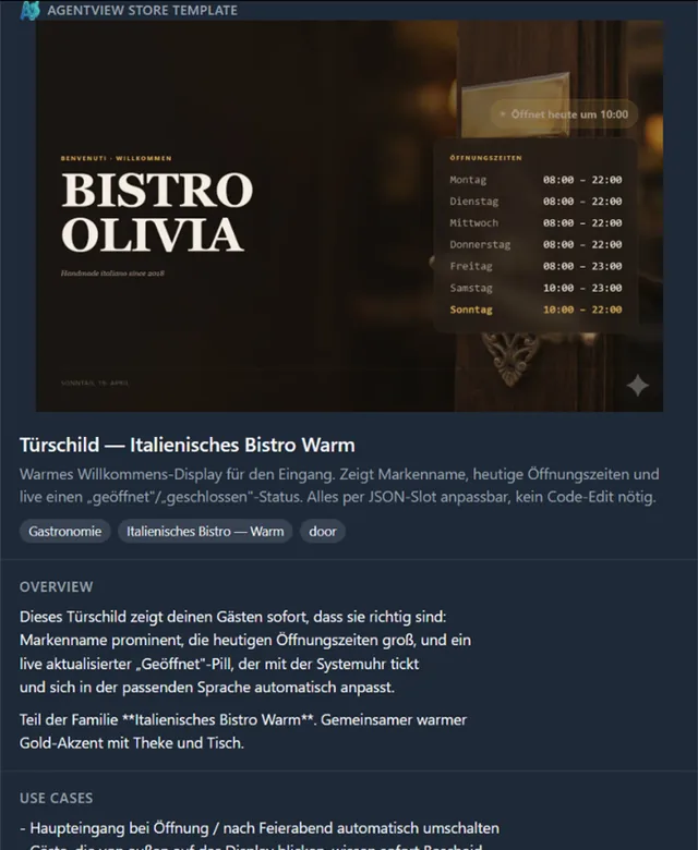 agentView screenshot
