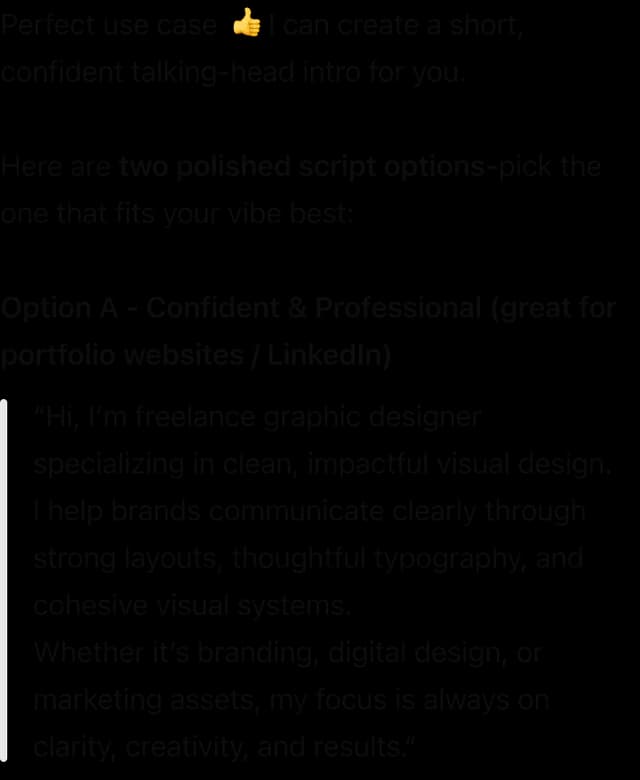 TalkGen screenshot