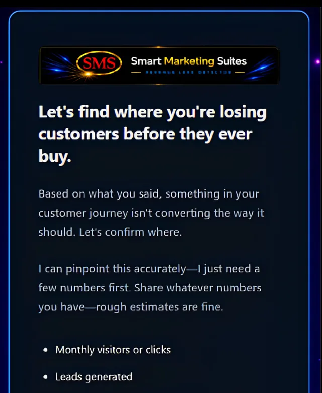 SmartMarketingSuites screenshot