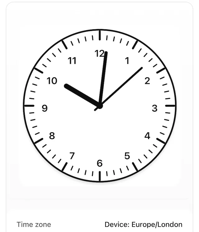 Simple World Clock screenshot