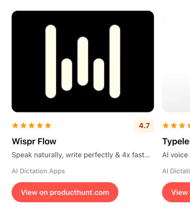 Product Hunt screenshot