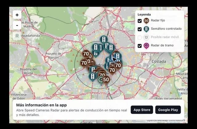 Speed Cameras Radar screenshot