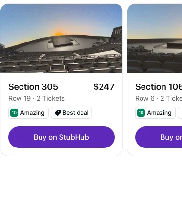 StubHub screenshot