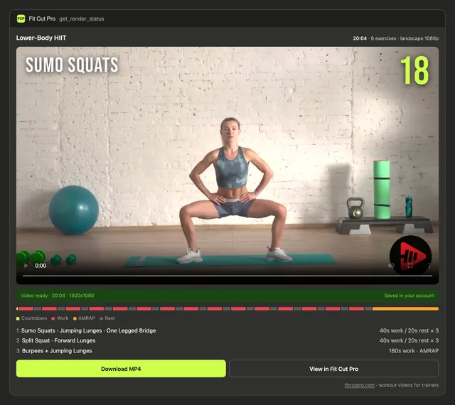 Fit Cut Pro screenshot