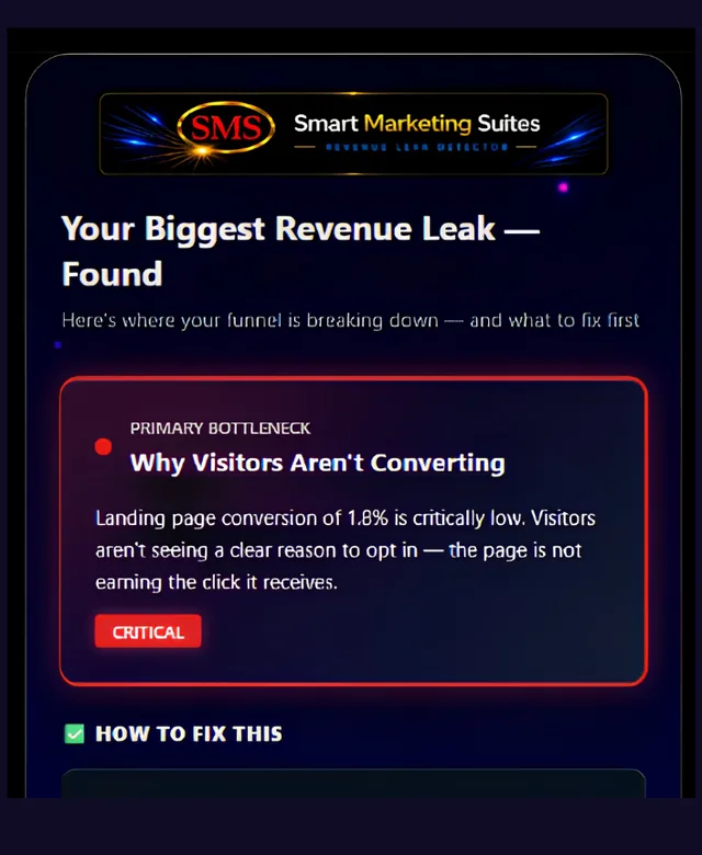SmartMarketingSuites screenshot