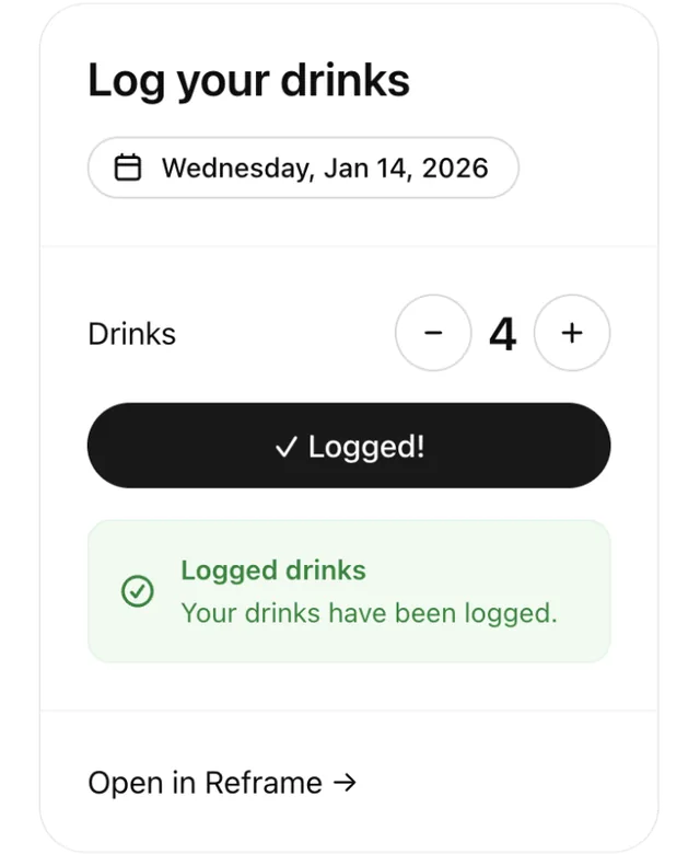 Reframe: Drink Less Alcohol screenshot