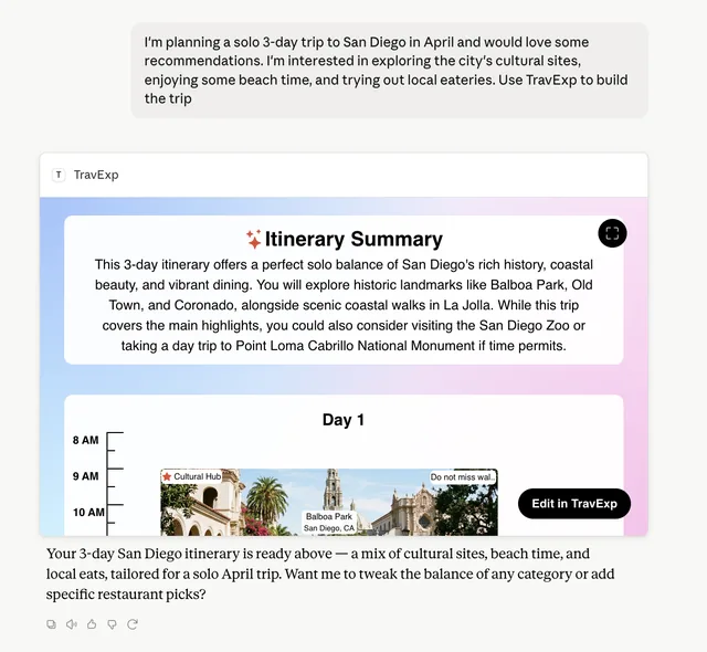 TravExp screenshot