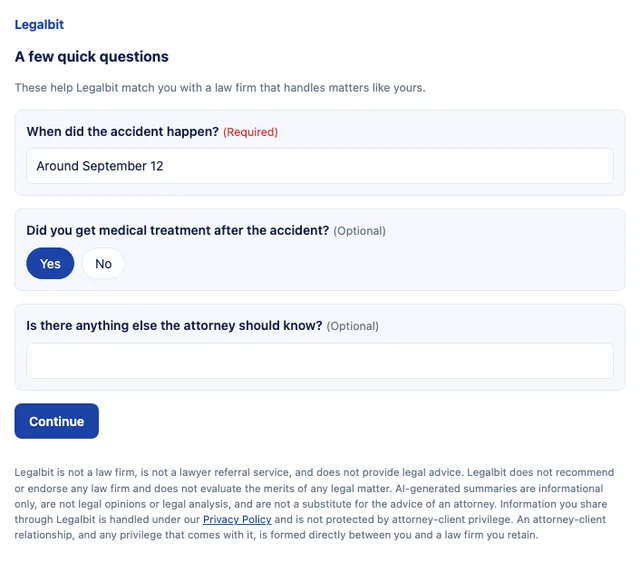 Legalbit screenshot