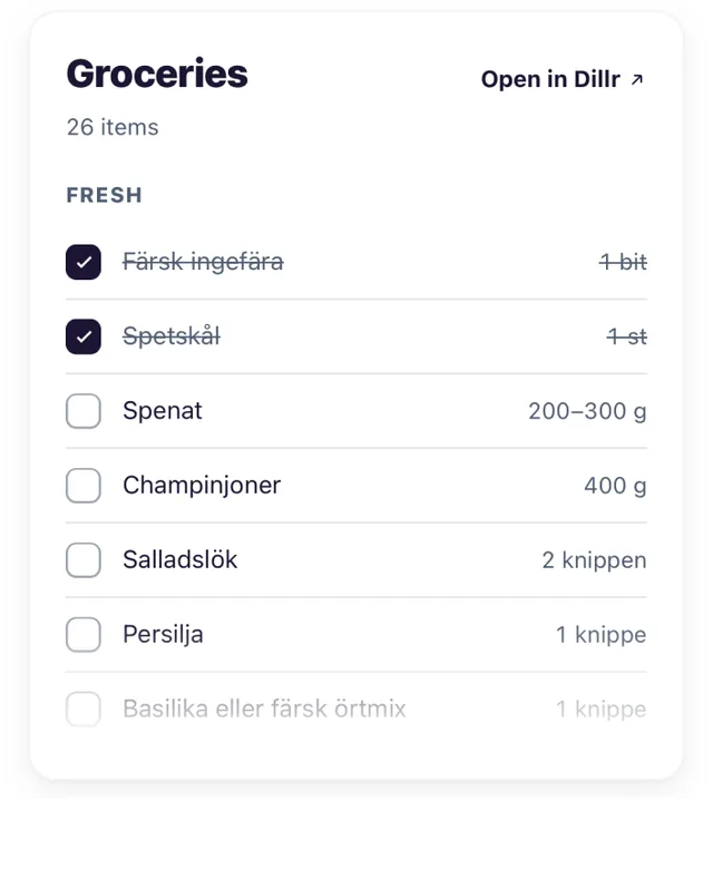 Dillr screenshot