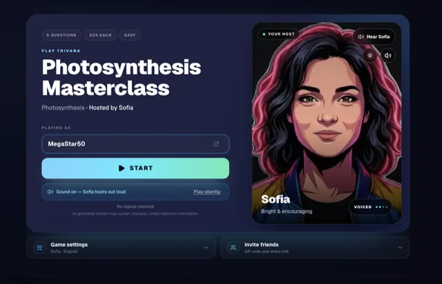 Trivana Study — Quiz My Notes screenshot