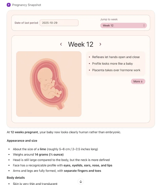 Pregnancy Progress screenshot