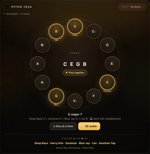 Pitch 1024 screenshot
