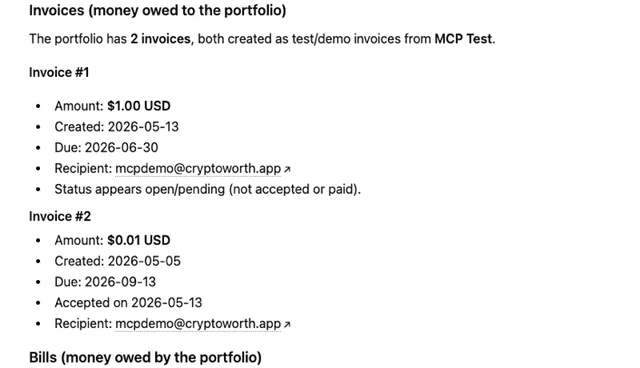 Cryptoworth screenshot