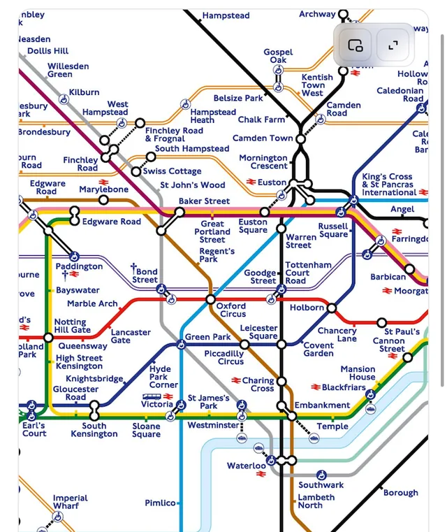A-Z London Transport screenshot