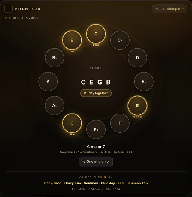 Pitch 1024 screenshot