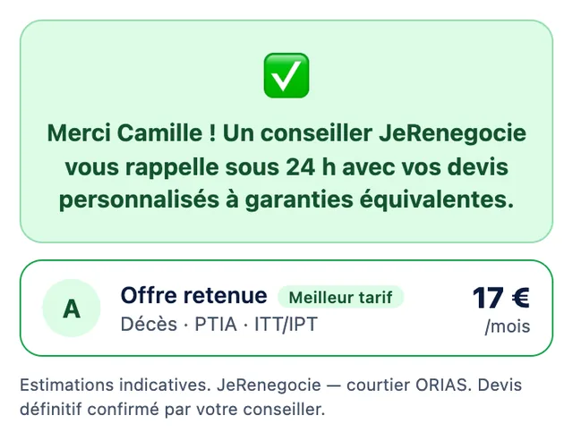Assurance Emprunteur Lemoine screenshot