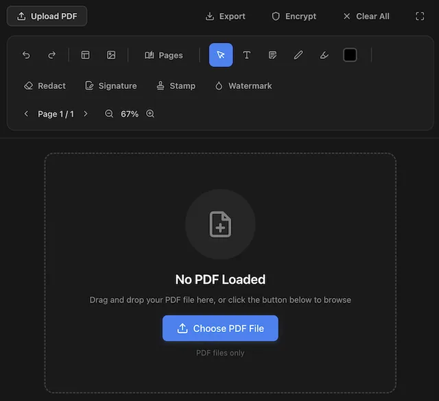 PDF Editor PRO by Playgram screenshot