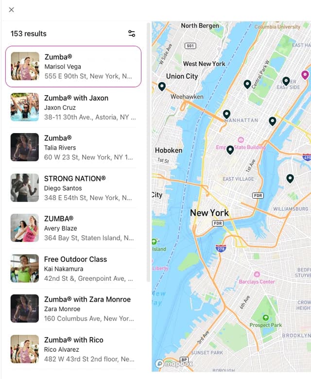 Zumba screenshot