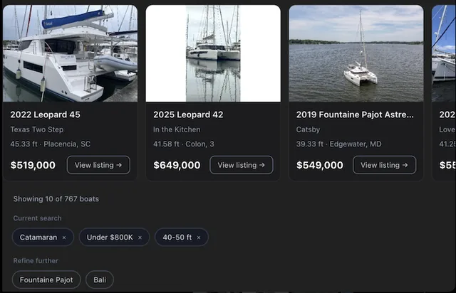 YachtWorld screenshot