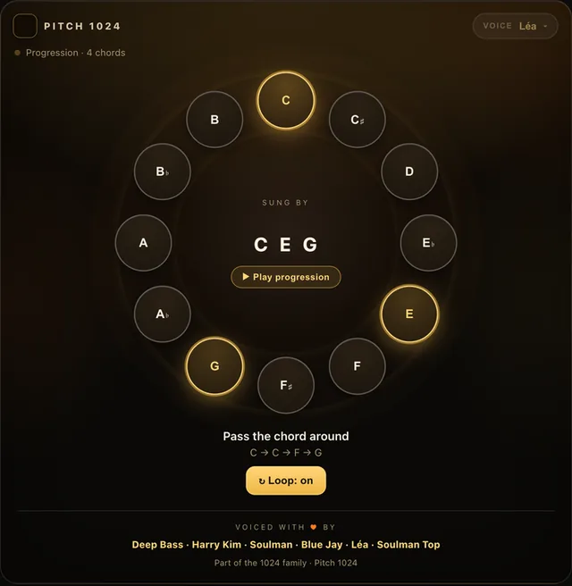 Pitch 1024 screenshot