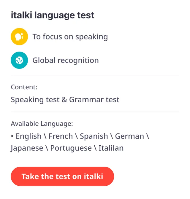 italki language learning screenshot