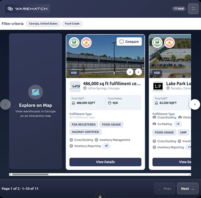 WareMatch screenshot